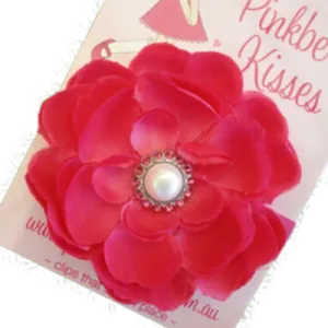 Baby and Toddler Soft Headband - Pink flower Isla