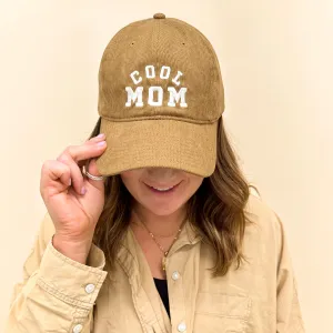 Brown Corduroy - COOL MOM Hat