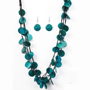Caribbean Catch Blue Necklace