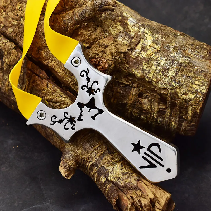 Cherry Blossom Exquisite Stainless Steel Slingshot