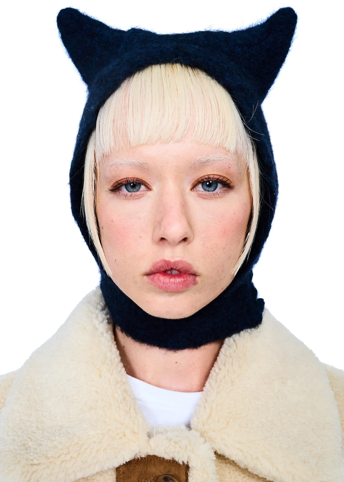 Coperni Knitted Horn Beanie