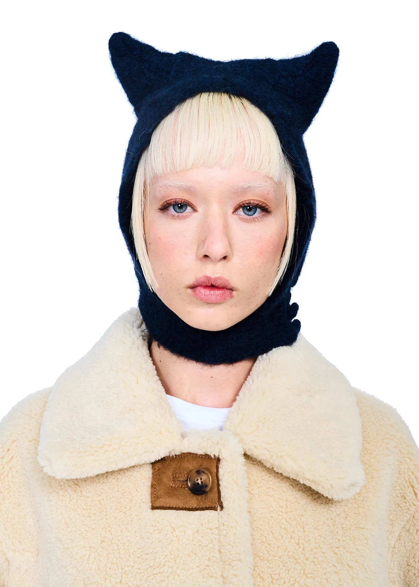 Coperni Knitted Horn Beanie