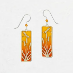 Dragonflies at Sunrise Earrings