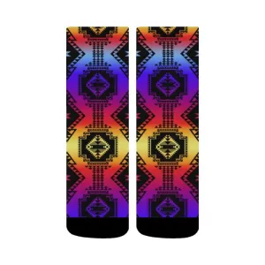 Gathering Sunset Crew Socks