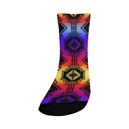 Gathering Sunset Crew Socks