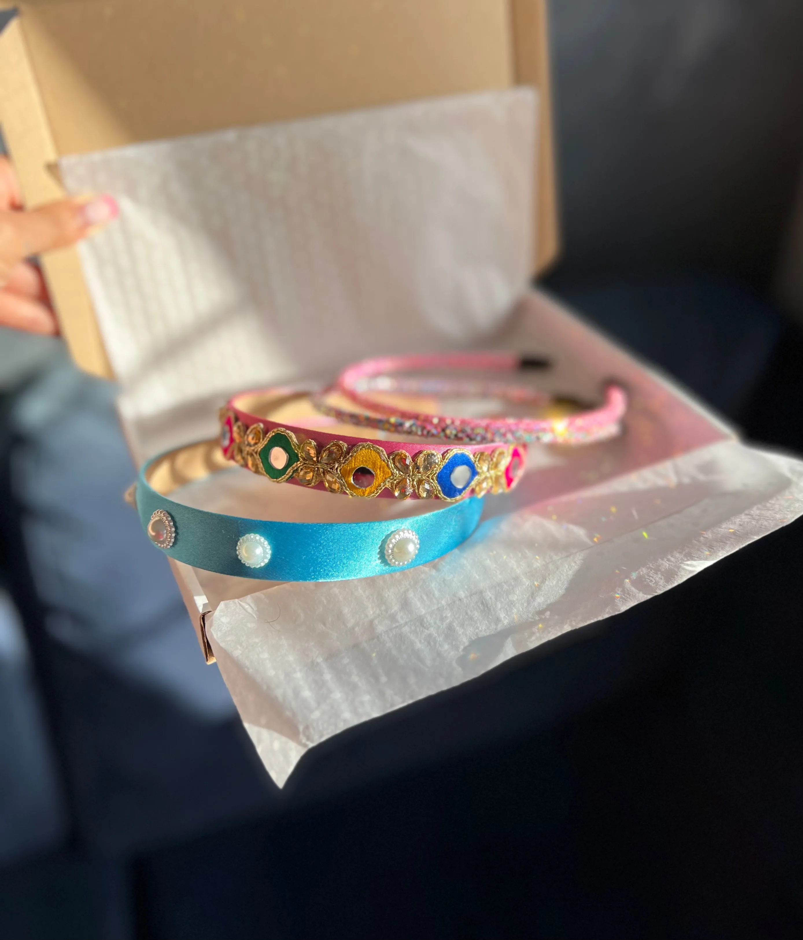 Gift Box of Headbands x4