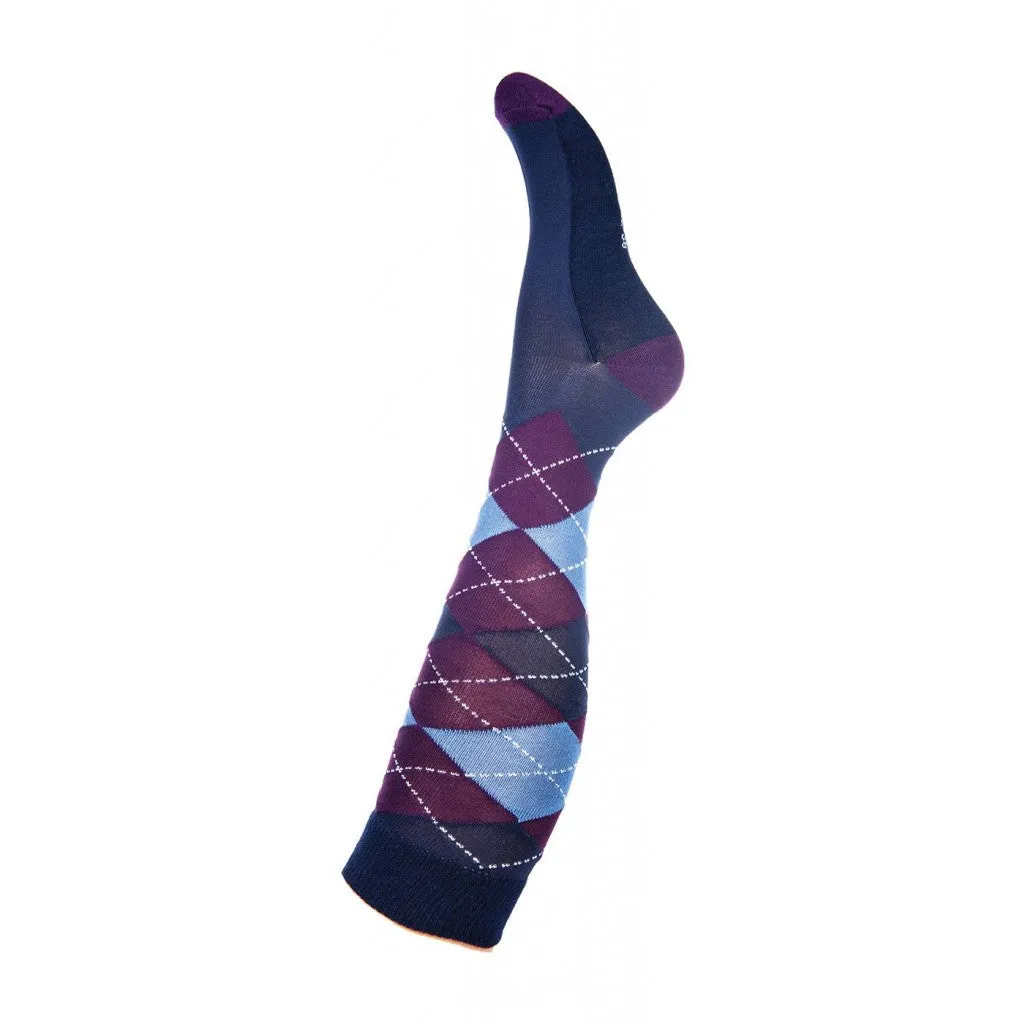 HKM Check Classico Riding Sock