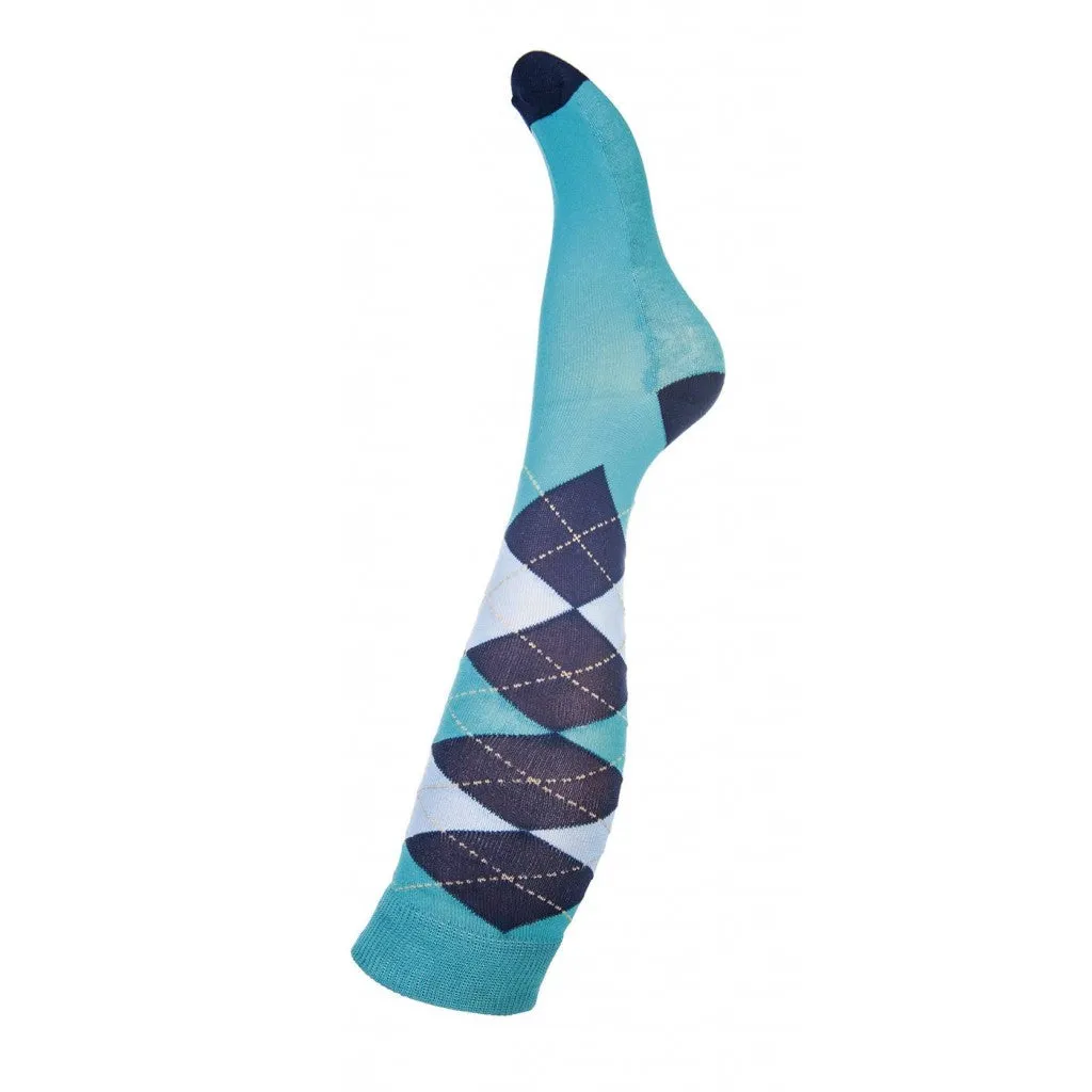 HKM Check Classico Riding Sock