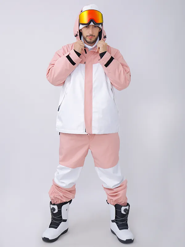 Men's Dawnski Alpine Ranger Colorblock Snowboard Jacket