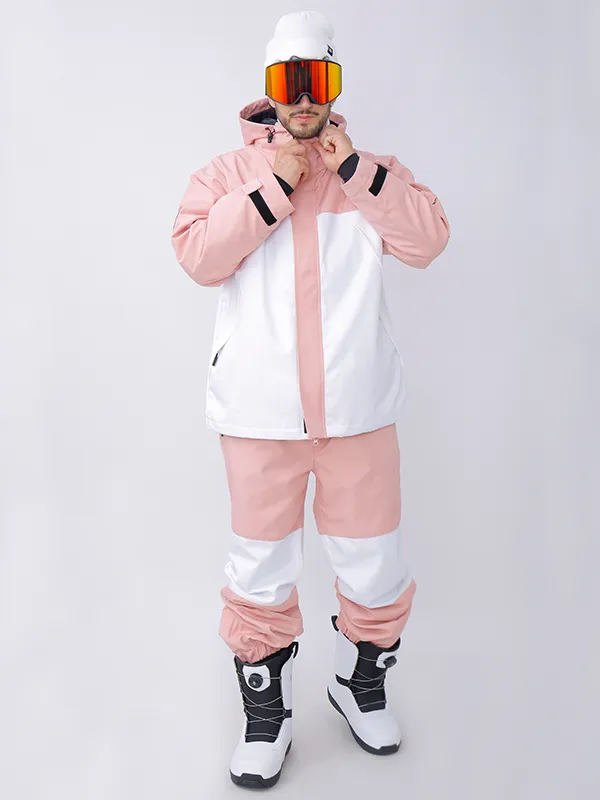 Men's Dawnski Alpine Ranger Colorblock Snowboard Jacket