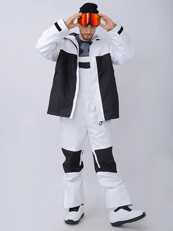 Men's Dawnski Alpine Ranger Colorblock Snowboard Jacket
