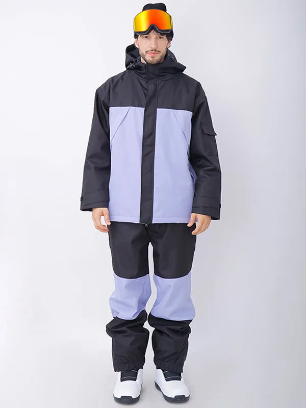 Men's Dawnski Alpine Ranger Colorblock Snowboard Jacket