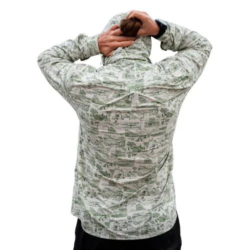 Men's Triple Crown Button Down by Jolly Gear