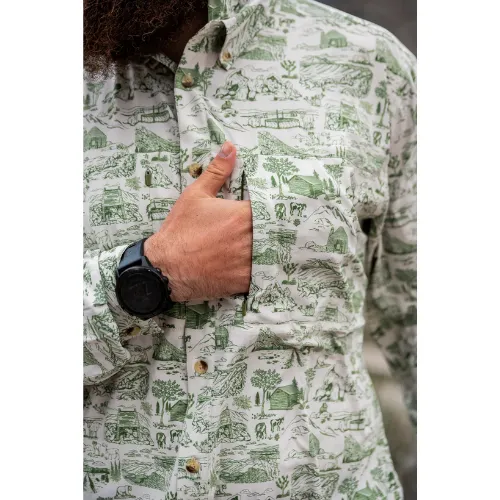Men's Triple Crown Button Down by Jolly Gear