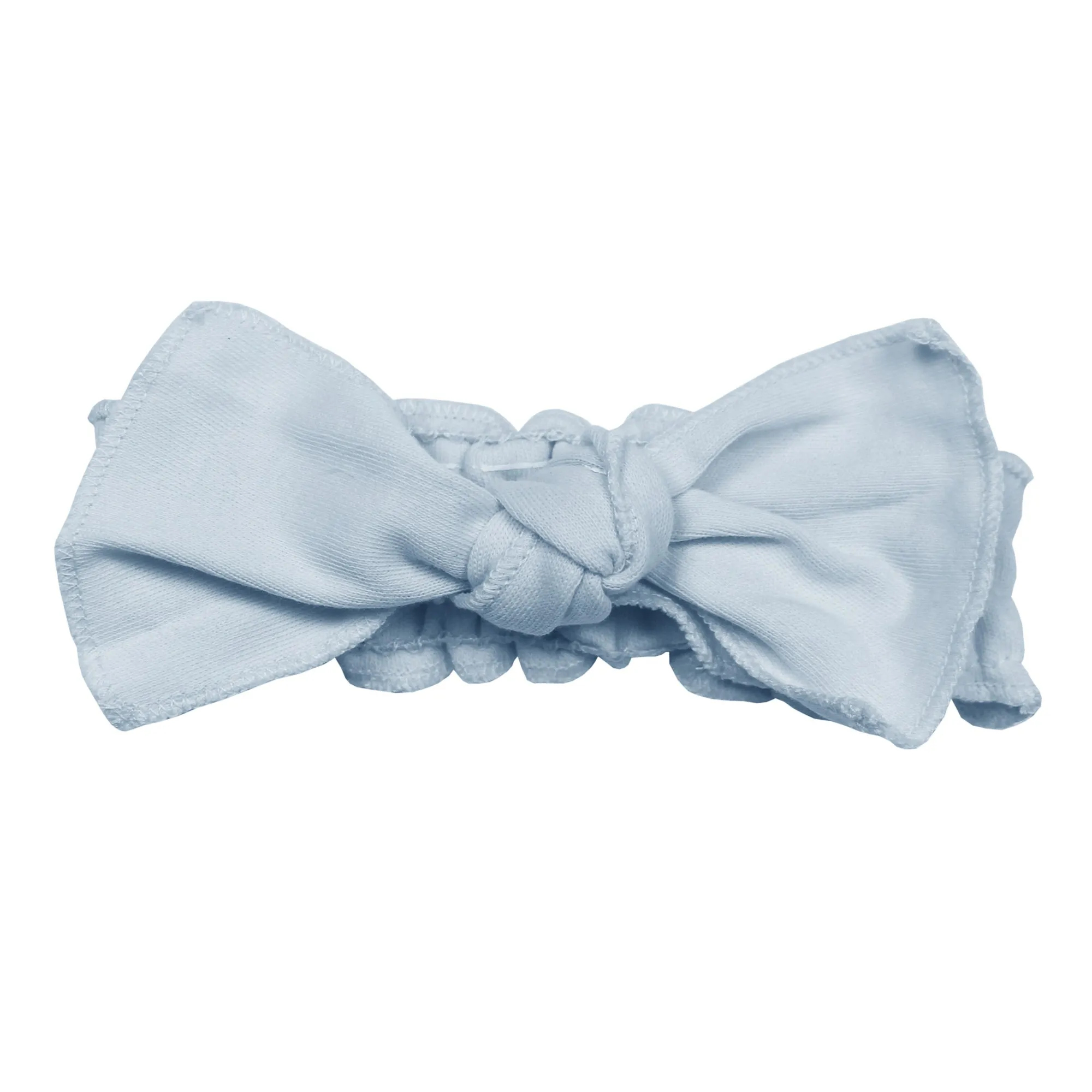 Organic Smocked Tie Headband