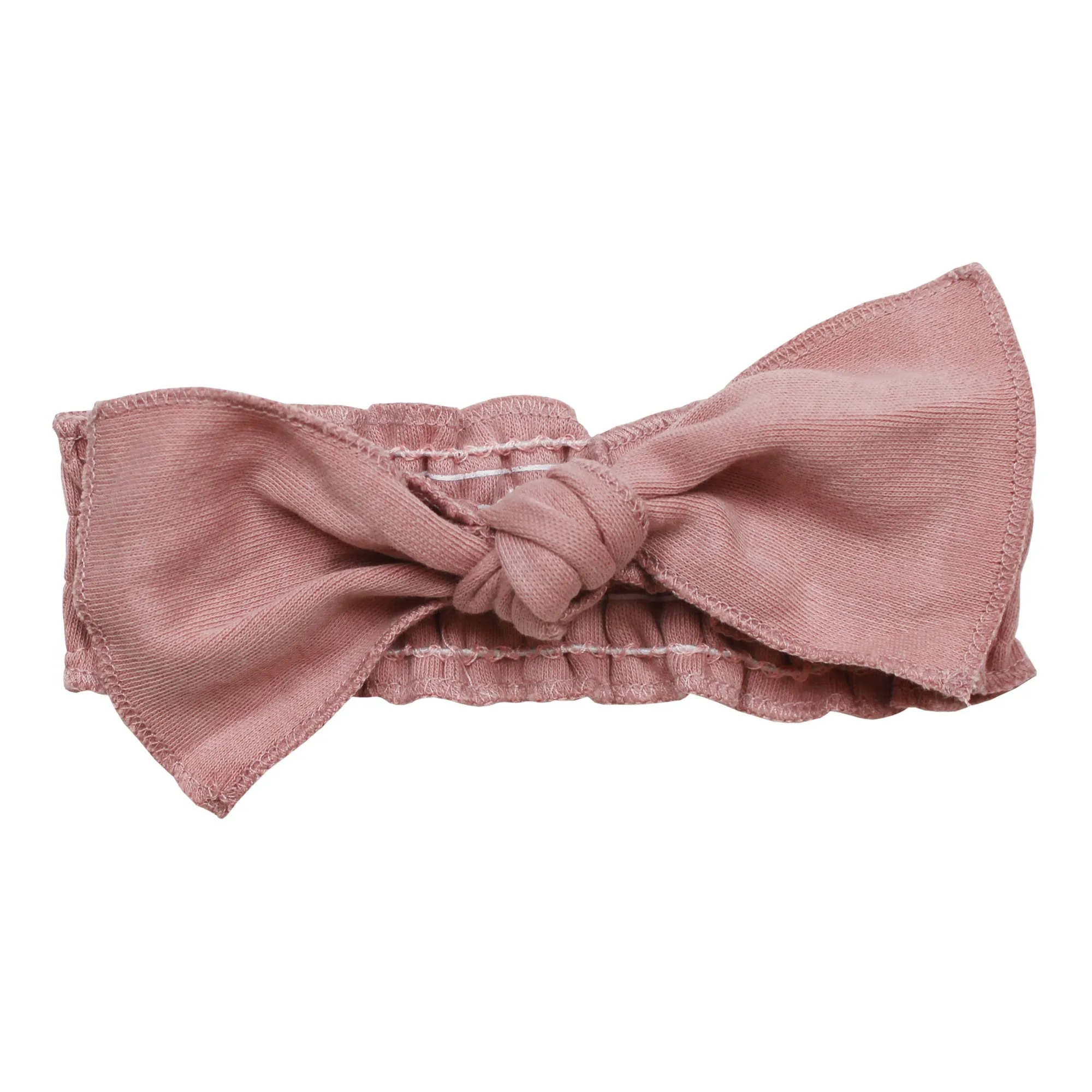 Organic Smocked Tie Headband