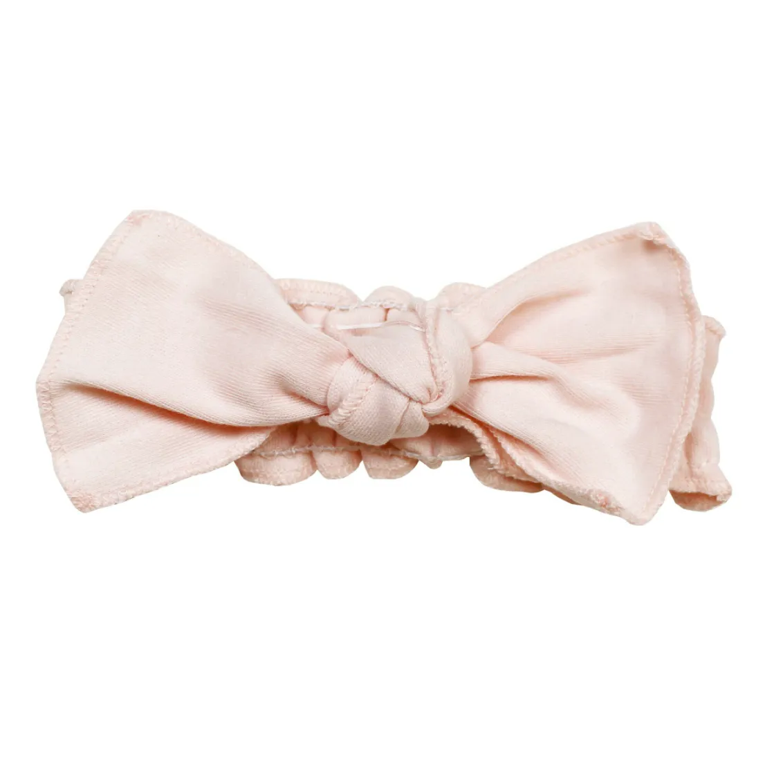 Organic Smocked Tie Headband