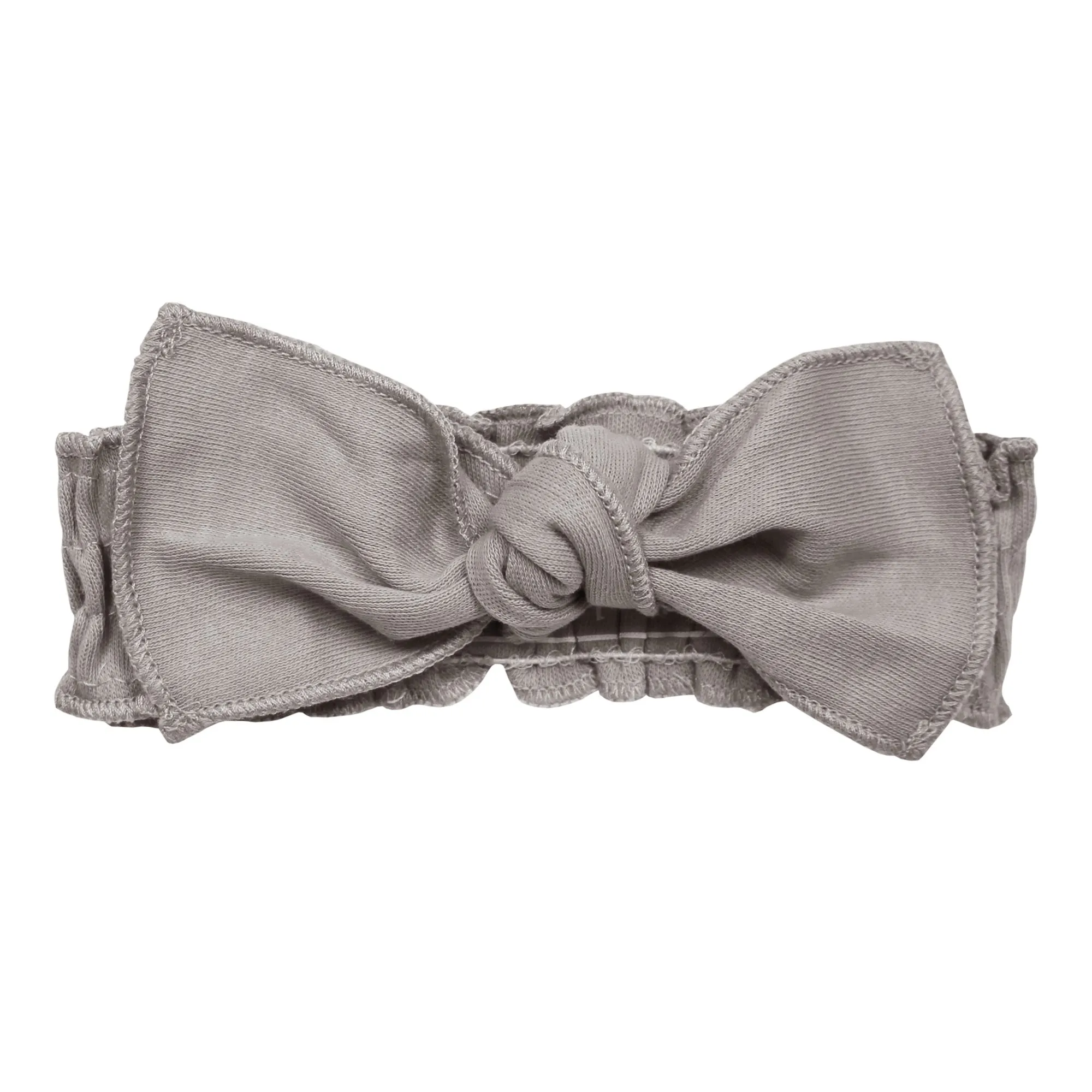 Organic Smocked Tie Headband