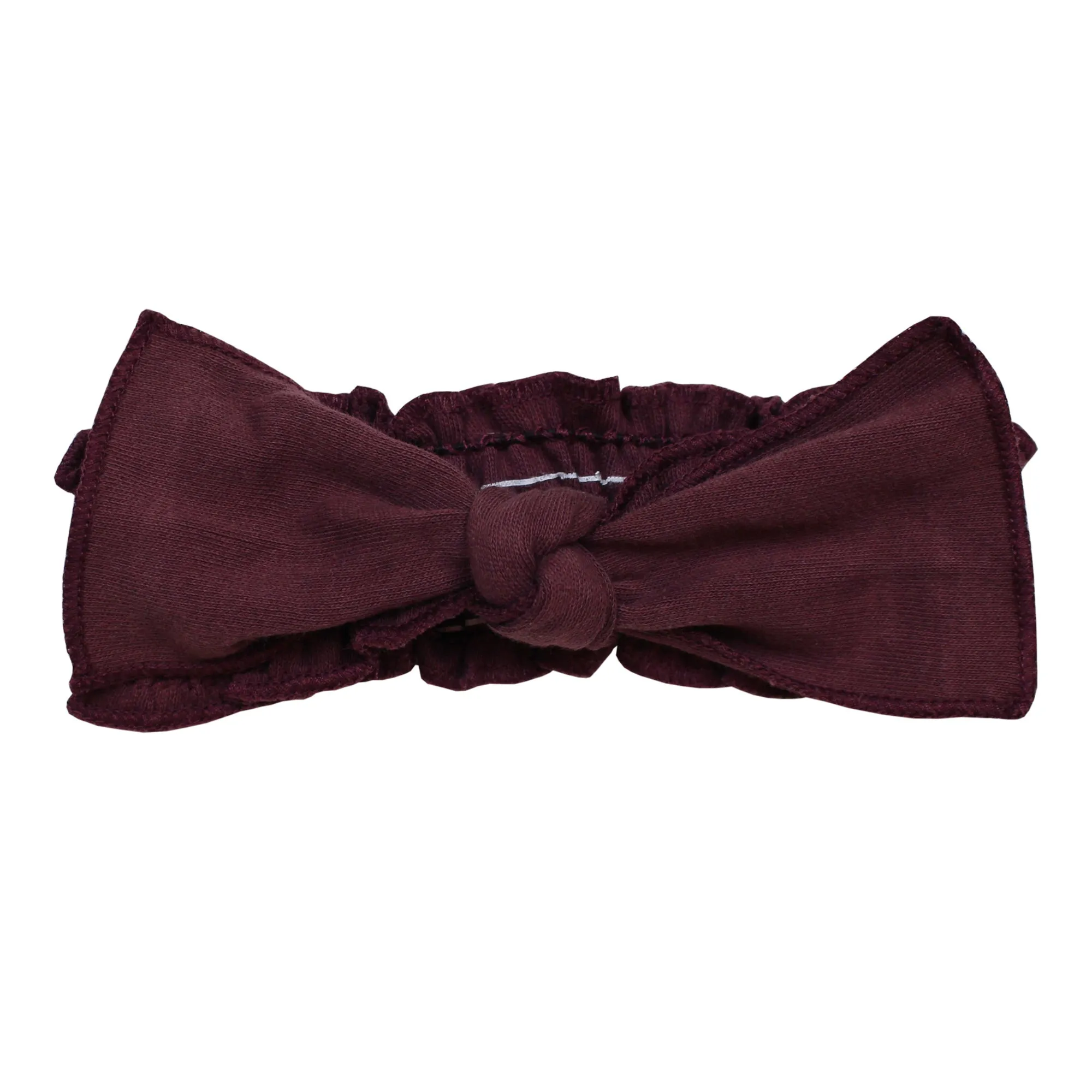 Organic Smocked Tie Headband