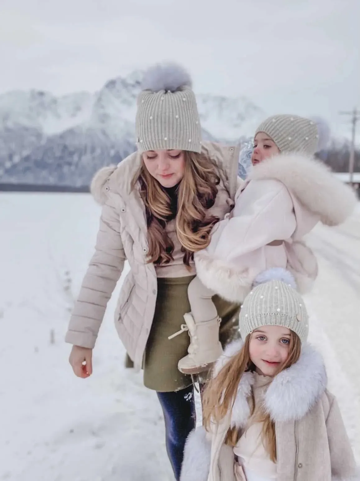 Petite Maison Kids Pearl Angora Adult Hat