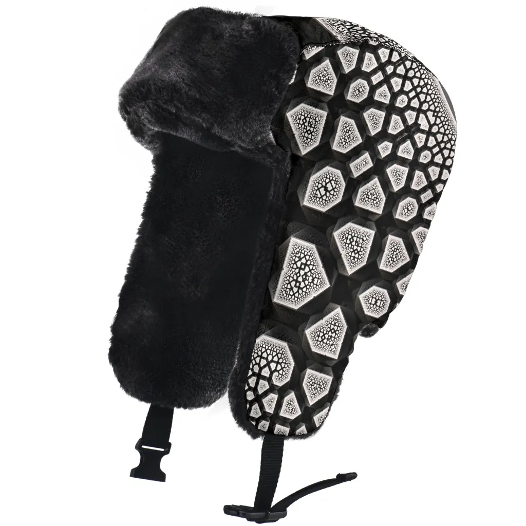 PURP SEIRP TRAPPER HAT | FRACTUALLY