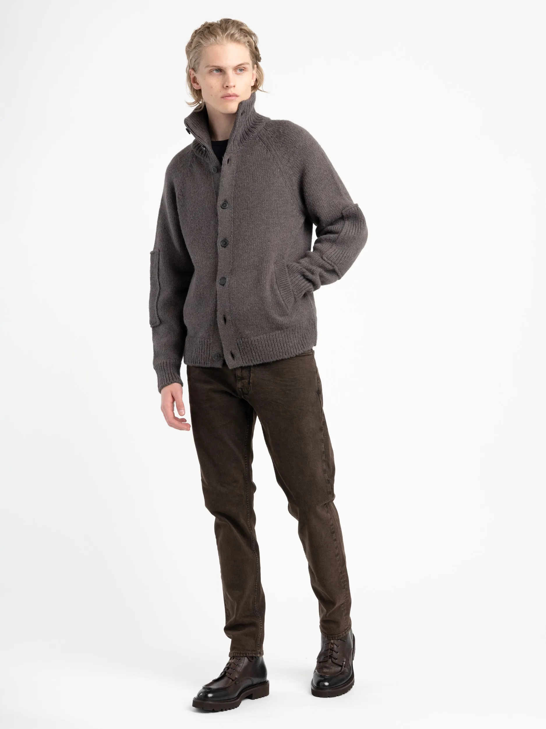 Rollneck Cardigan