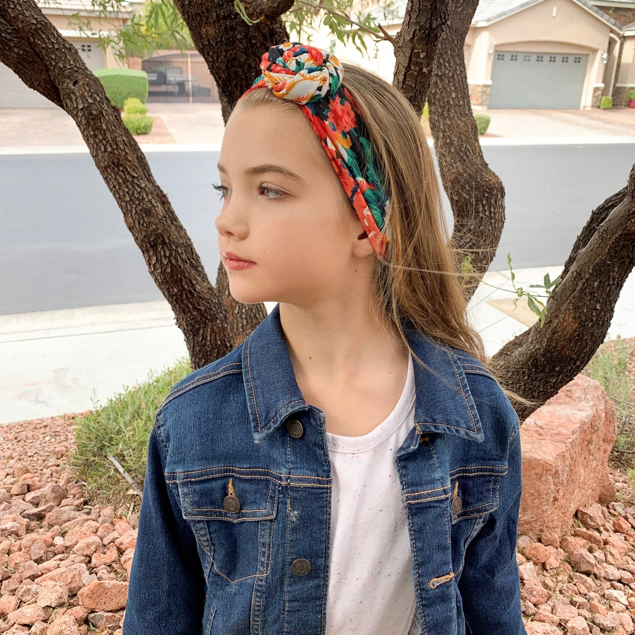Soft Stretch Floral Headband