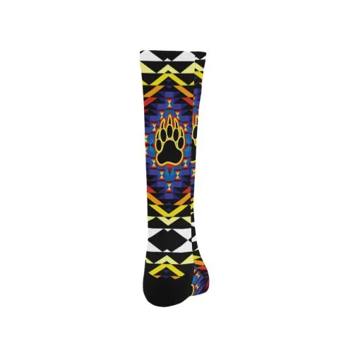 Sunset Bearpaw Blanket Trouser Socks