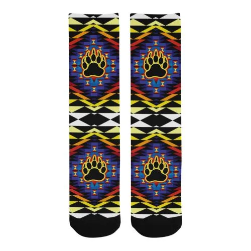 Sunset Bearpaw Blanket Trouser Socks