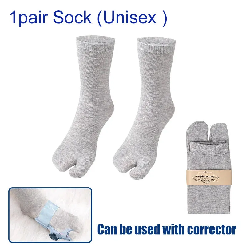 Toe Separation Socks for Bunion Relief  Hallux Valgus Splint Design
