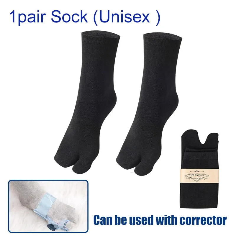 Toe Separation Socks for Bunion Relief  Hallux Valgus Splint Design