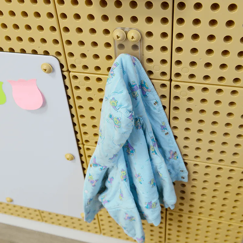 Transparent Wall Hook 6 Piece