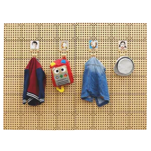 Transparent Wall Hook 6 Piece